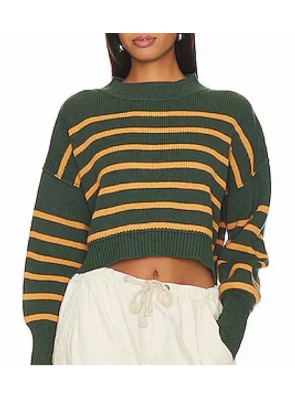 Free People Cropped Sweater Size Small